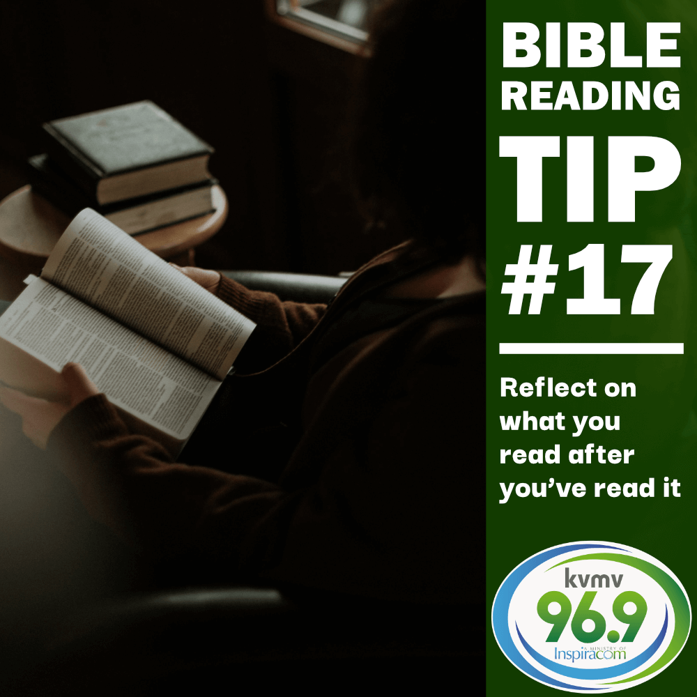 Bible Reading Tip #17