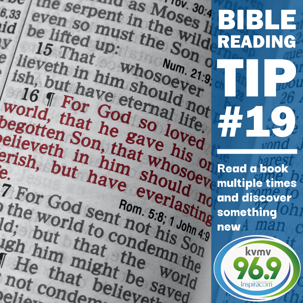 Bible Reading Tip #19