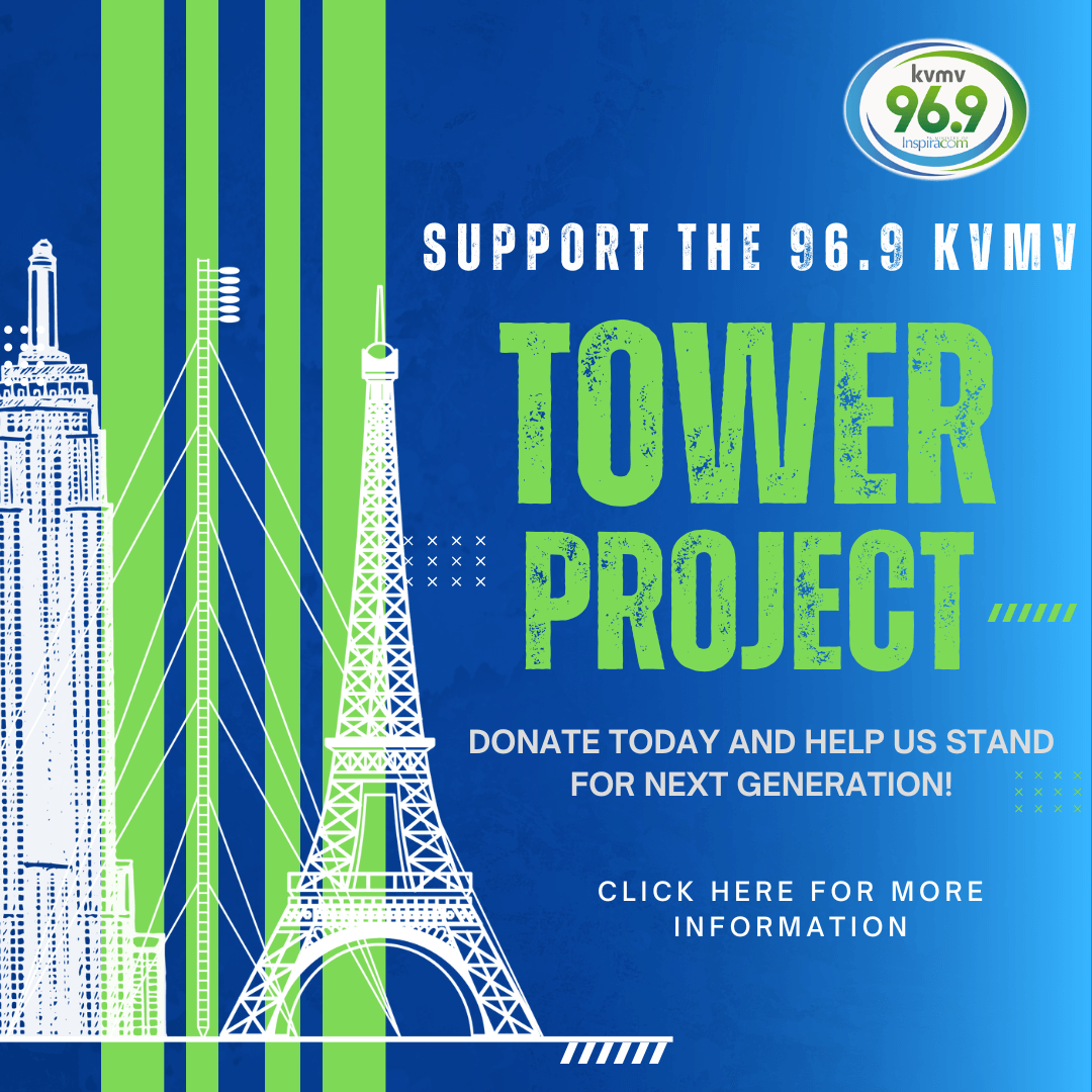 Image promoting Tower Project Campaign 2024 for KVMV